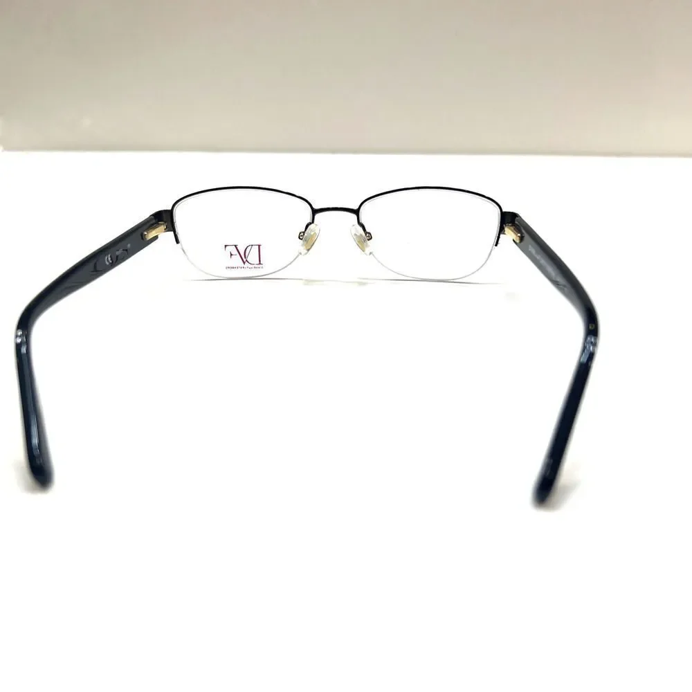 NEW Diane von Furstenberg DVF 8039 201 Glossy Bronze Eyeglass Frames 50-17-135